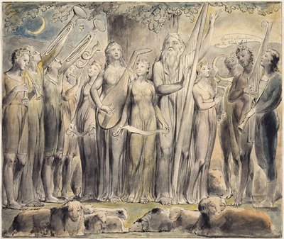 Blake Book of Job Linell by William Blake